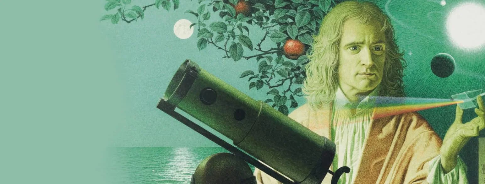 Isaac Newton and the apple